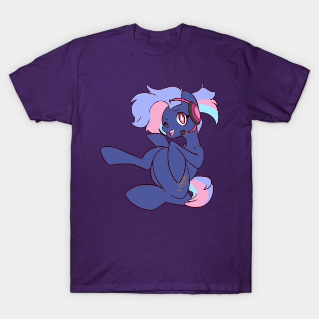 BitRate PonyFest Online Mascot T-Shirt by kelsmister